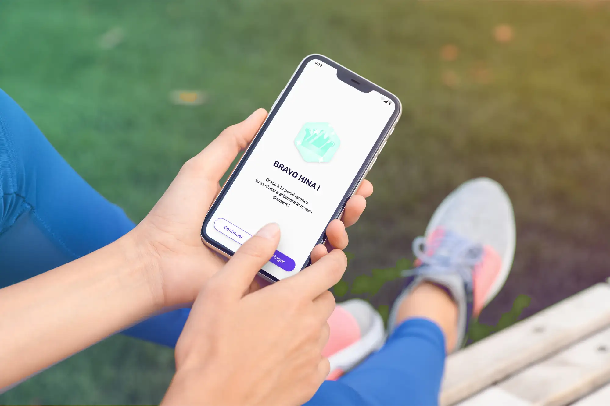 Badges de progression